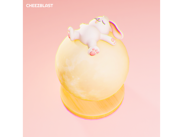 Maxis Match Moonlight Table Lamp CheezBlast - The Sims 4 custom content