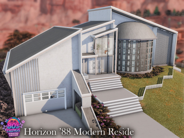 Maxis Match Horizon 88 Modern Reside l noCC by simzmora - The Sims 4 Custom Content