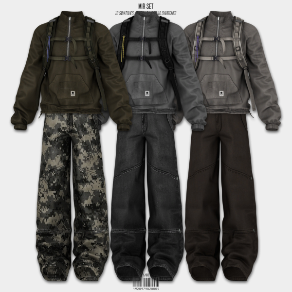 Alpha Mir Set by simsfinds - The Sims 4 Custom Content