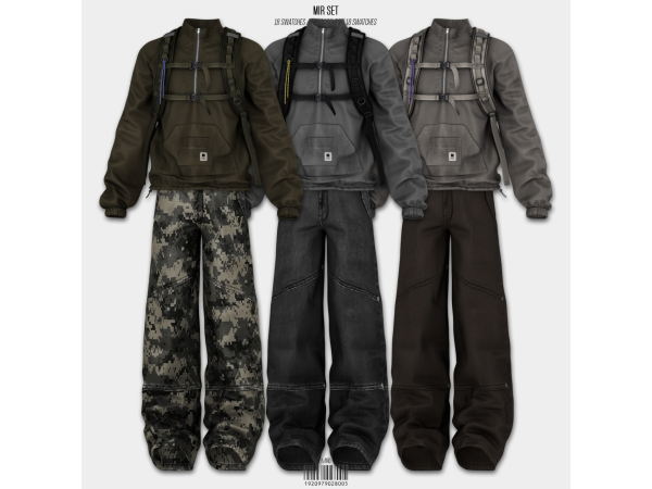 Alpha Mir Set by mirosims2020 - The Sims 4 Custom Content