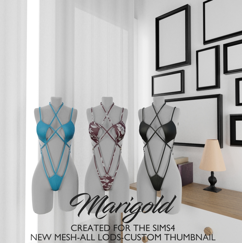 Alpha MARIGOLD TS4_ STEFANI by marigoldsims - The Sims 4 Custom Content