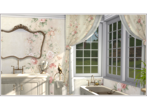 Alpha Emily's Tied Curtains - The Sims 4 Custom Content