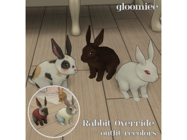 Maxis Match RABBIT RETEXTURE TREE STUMP OVERRIDE - The Sims 4 Custom Content