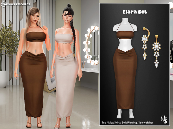Alpha Elara Set by WisteriaSims - The Sims 4 Custom Content