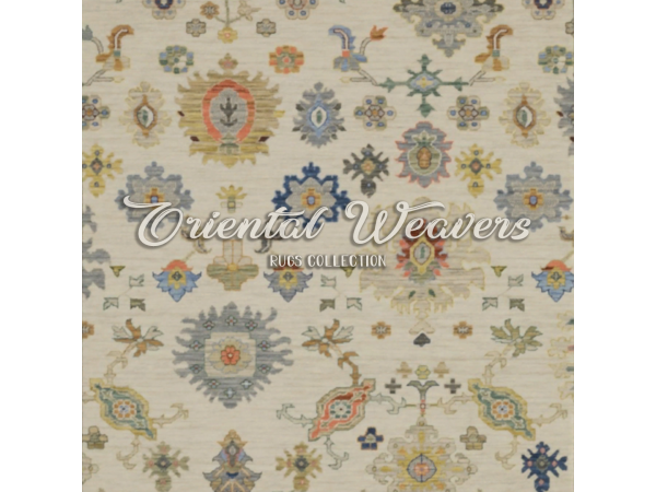 Alpha ORIENTAL WEAVERS RUGS COLLECTION by Sooky88 - The Sims 4 Custom Content
