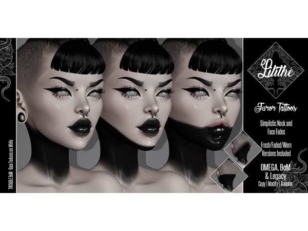 Mix [aprilhush] neck tatts - The Sims 4 Custom Content