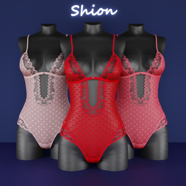 Alpha Shion Jeny Lingerie by shion_sims - The Sims 4 Custom Content