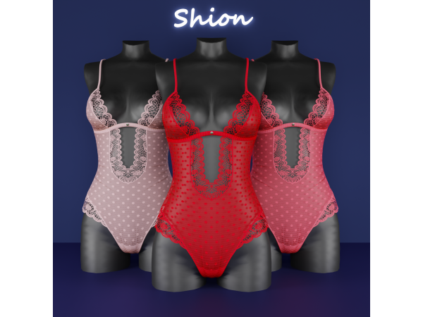 Alpha Shion Jeny Lingerie - The Sims 4 Custom Content