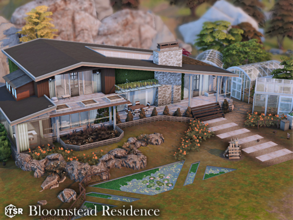 Maxis Match Bloomstead Residence l noCC - The Sims 4 Custom Content