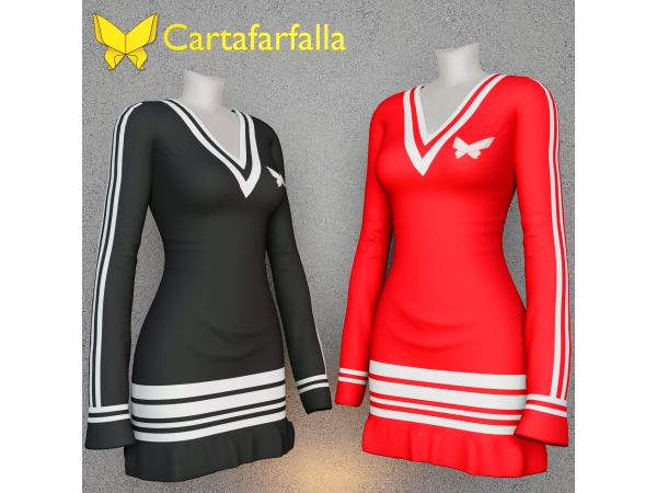 Alpha Cartafarfalla Stravix - The Sims 4 Custom Content