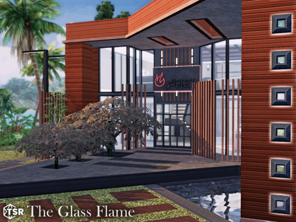 Maxis Match The Glass Flame l noCC by simzmora - The Sims 4 Custom Content