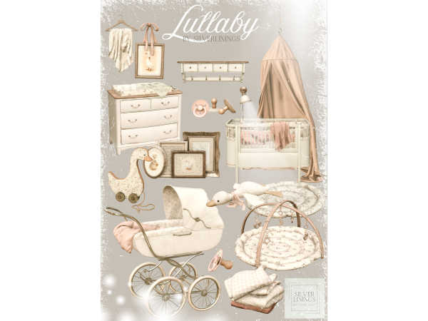 Alpha Silverlinings Lullaby - The Sims 4 Custom Content