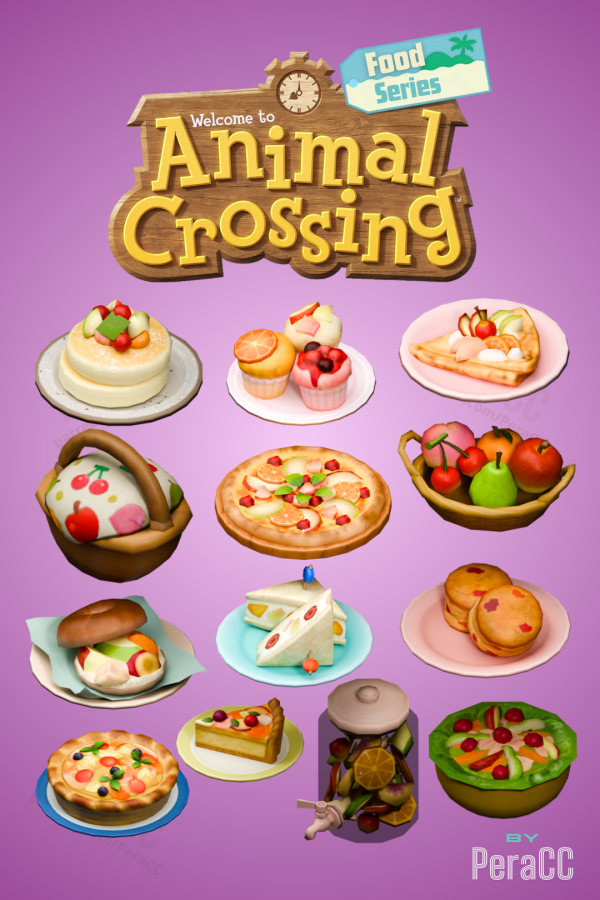 Maxis Match Food Series by peracc - The Sims 4 Custom Content