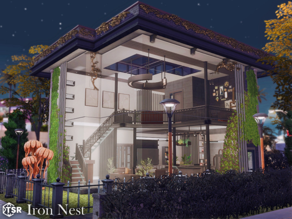 Maxis Match Iron Nest l noCC by simzmora - The Sims 4 Custom Content