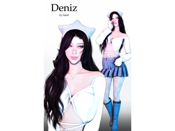 Sims 4 Deniz — Sim Download by lintol