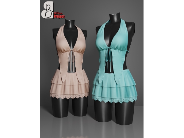 Alpha BillionProject cecil set - The Sims 4 Custom Content