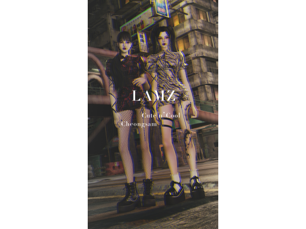 LAMZ cute n’ cool cheongsam