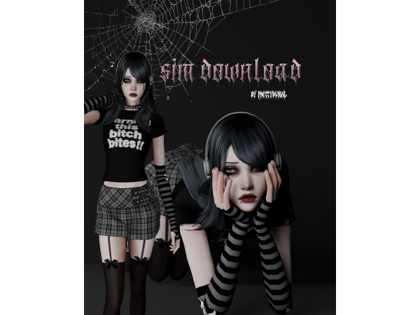 Alpha sim download liz mckenzie by dollrazors - The Sims 4 Custom Content