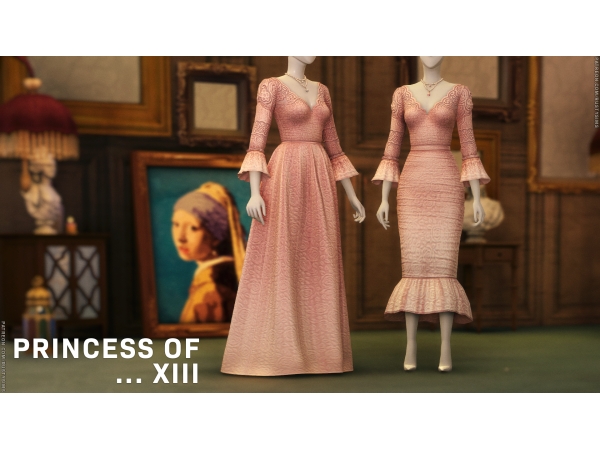 Maxis Match Princess of XIII by rustysims - The Sims 4 custom content