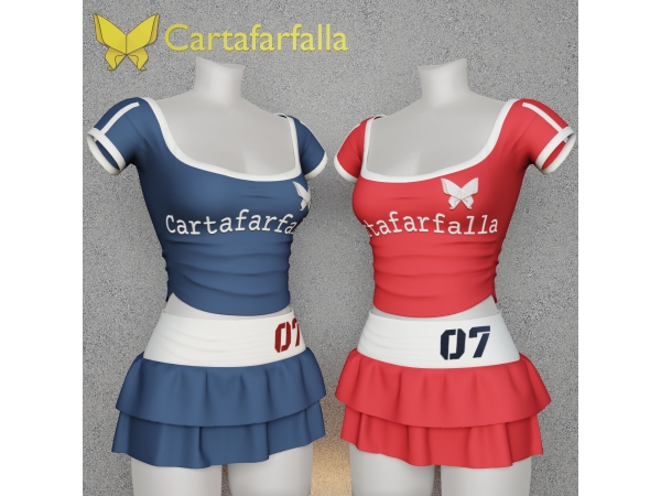 Alpha Cartafarfalla Varselle - The Sims 4 Custom Content