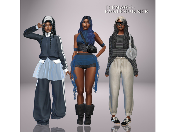 Alpha Lookbook by teenageeaglerunner - The Sims 4 Custom Content