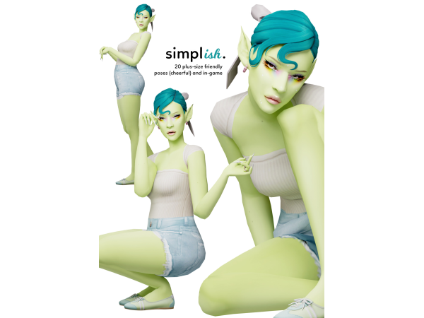 Mix simplish poses. by nsves - The Sims 4 custom content