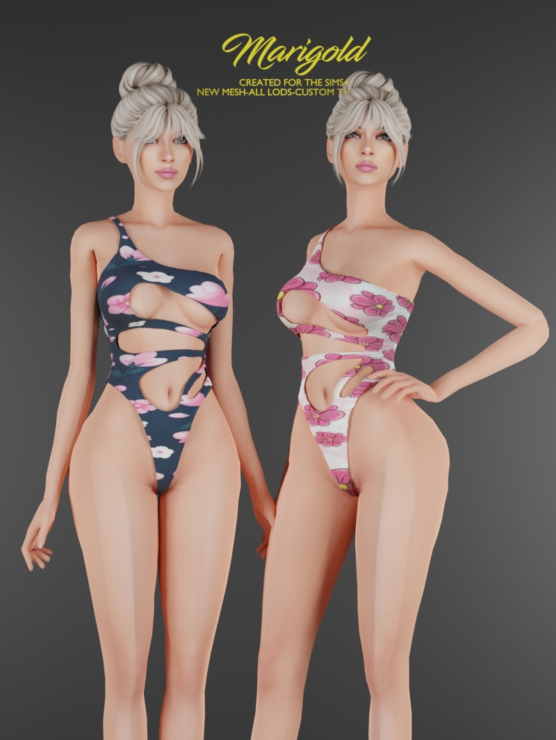Alpha MARIGOLD TS4_MELONI by marigoldsims - The Sims 4 Custom Content