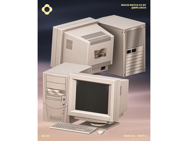 Maxis Match Nichijou Part 3 by BIplusCO - The Sims 4 Custom Content