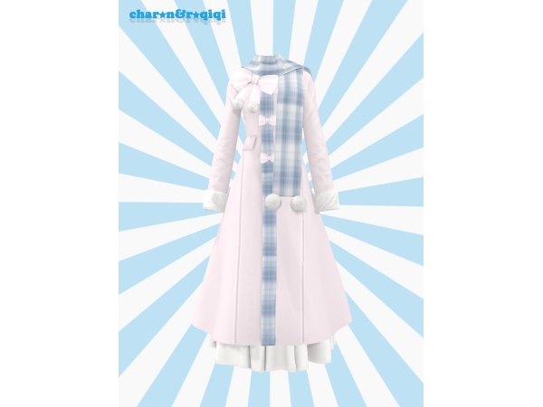 Mix [charonroqiqi]N14_suit(ingameblender) - The Sims 4 Custom Content