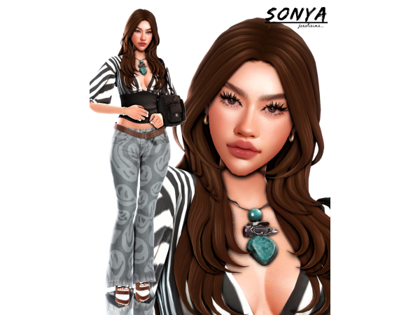 Mix Sonya by jaealisims - The Sims 4 Custom Content