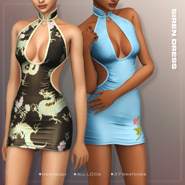 Alpha belaloallure_midnight muse by simsfinds - The Sims 4 Custom Content