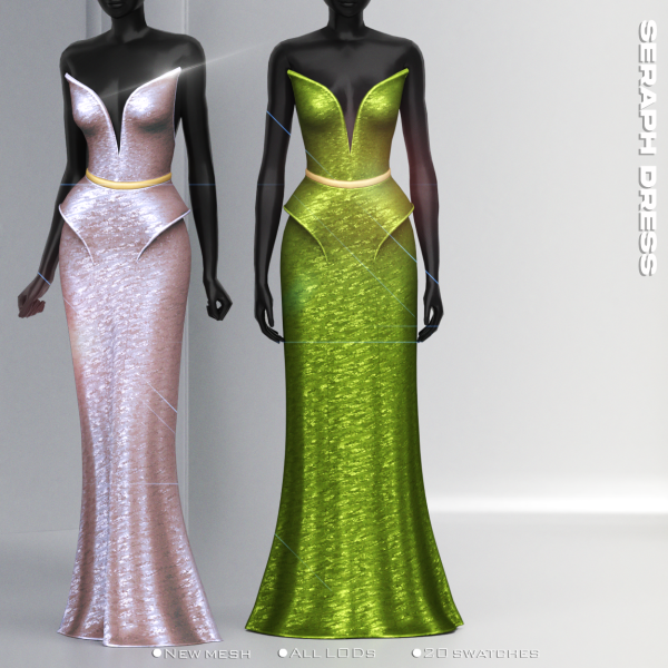 Alpha Belaloallure_Opulent collection by simsfinds - The Sims 4 Custom Content