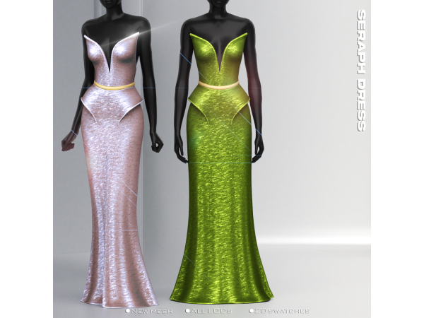 Alpha Belaloallure_Opulent collection - The Sims 4 Custom Content
