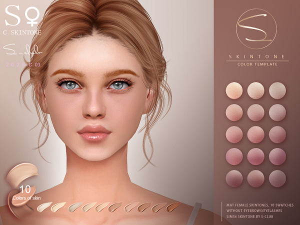 Alpha sclub_ts4_skin_ 0326 F Club by thesimsresource - The Sims 4 Custom Content