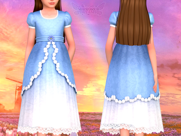 Mix Janessa Kathleen and Lacey's Dress Barbie and the 12 Dancing Princesses Collection - The Sims 4 Custom Content
