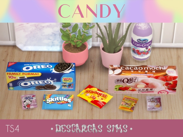 Alpha Candy - The Sims 4 Custom Content