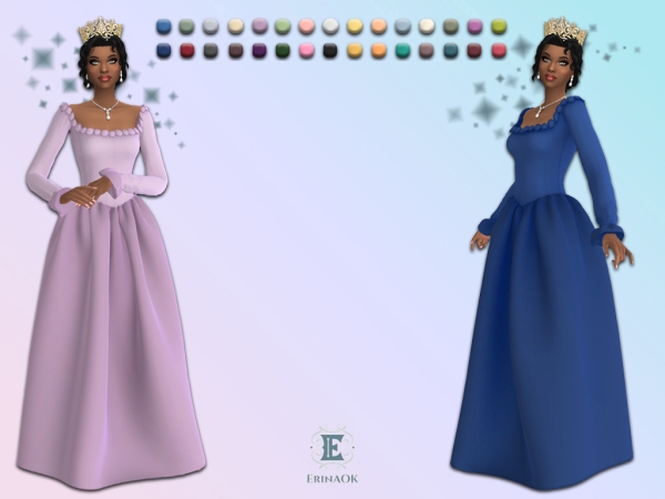 Mix ErinAOK Womens Gown 032326 - The Sims 4 Custom Content