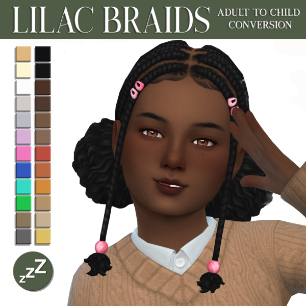 Maxis Match AH00B HAIR CONVERSIONS sims by simsfinds - The Sims 4 Custom Content