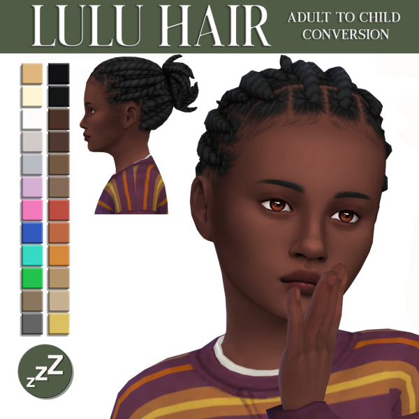 Maxis Match HAIR CONVERSIONS sims by simsfinds - The Sims 4 Custom Content