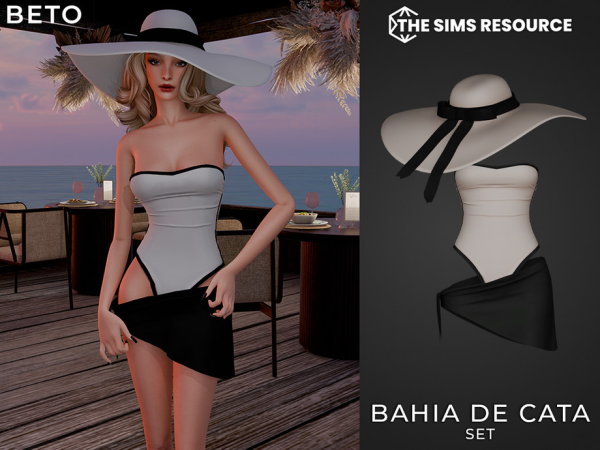 Alpha Bahia de Cata (Set) by Beto_ae0 - The Sims 4 Custom Content