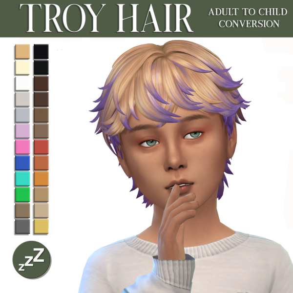 Maxis Match ah00b hair conversions sims by simsfinds - The Sims 4 Custom Content