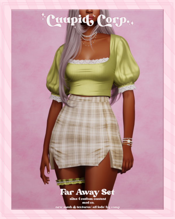 Alpha cuupid corp far away set by missme12 - The Sims 4 Custom Content