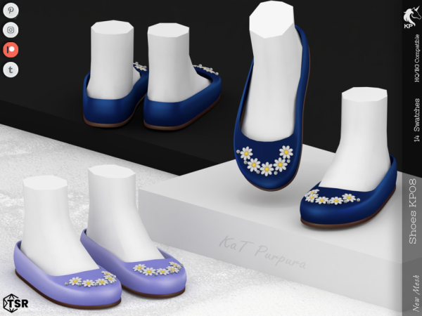 Mix Shoes KP08 Child by KaTPurpura - The Sims 4 Custom Content