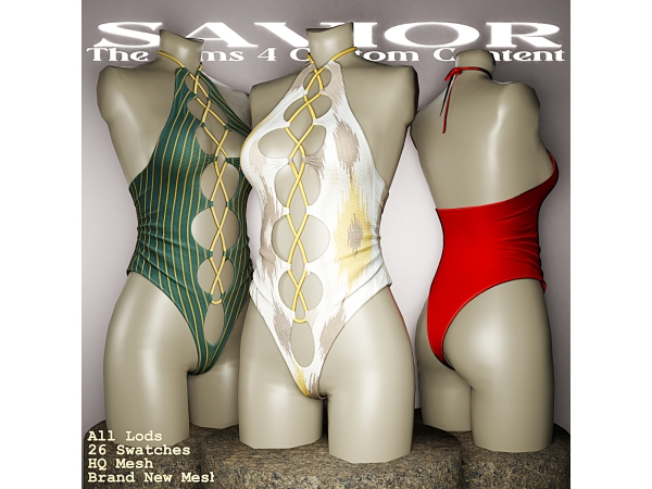 Alpha Svr_Titi Anderson Swimsuit - The Sims 4 Custom Content