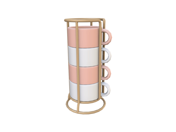 Maxis Match Comiko Coffee Corner Coffee Mugs - The Sims 4 Custom Content