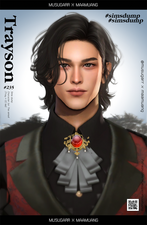 Alpha Trayson Sims dump by simsfinds - The Sims 4 Custom Content