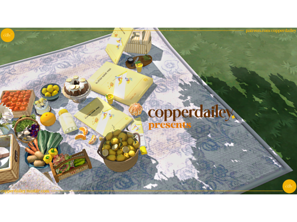 Alpha Vita Niacinamide Collection by copperdailey - The Sims 4 Custom Content