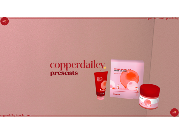 Mix Camellia Collagen Collection by copperdailey - The Sims 4 Custom Content