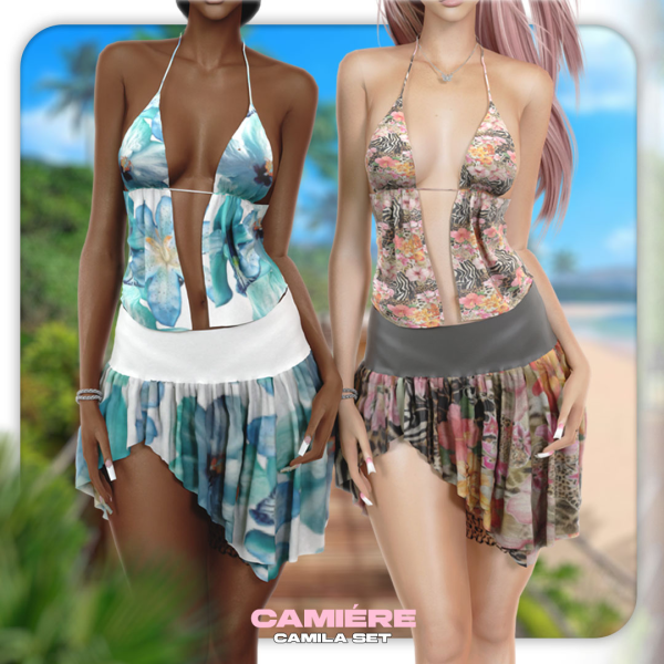 Alpha Camila Set by simsfinds - The Sims 4 Custom Content