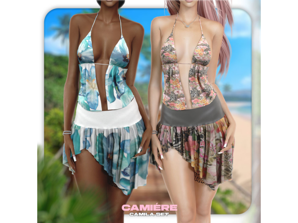 Alpha Camila Set by camiere - The Sims 4 Custom Content